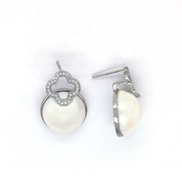 S925 Silver Earrings Fashion Sterling Stud Earring